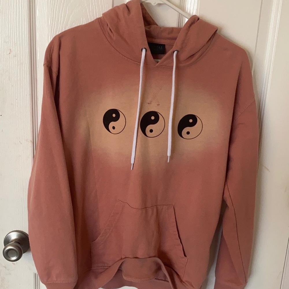yin yang hoodie